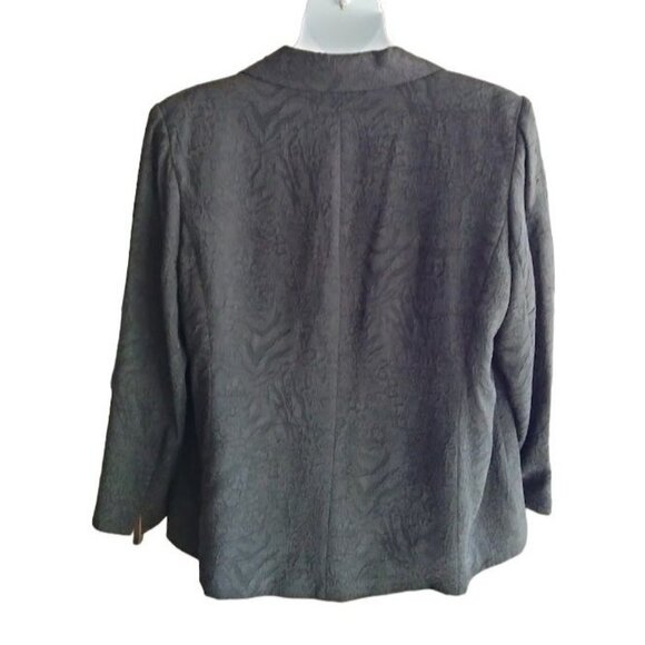 Blacker Woman By Stanley Blacker 2-Piece Blazer Skirt Suit Set Size 22W - Picture 6 of 8